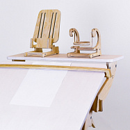 Съёмная верхняя полка для парты-конторки Эврика Съёмная верхняя полка для парты-конторки Эврика